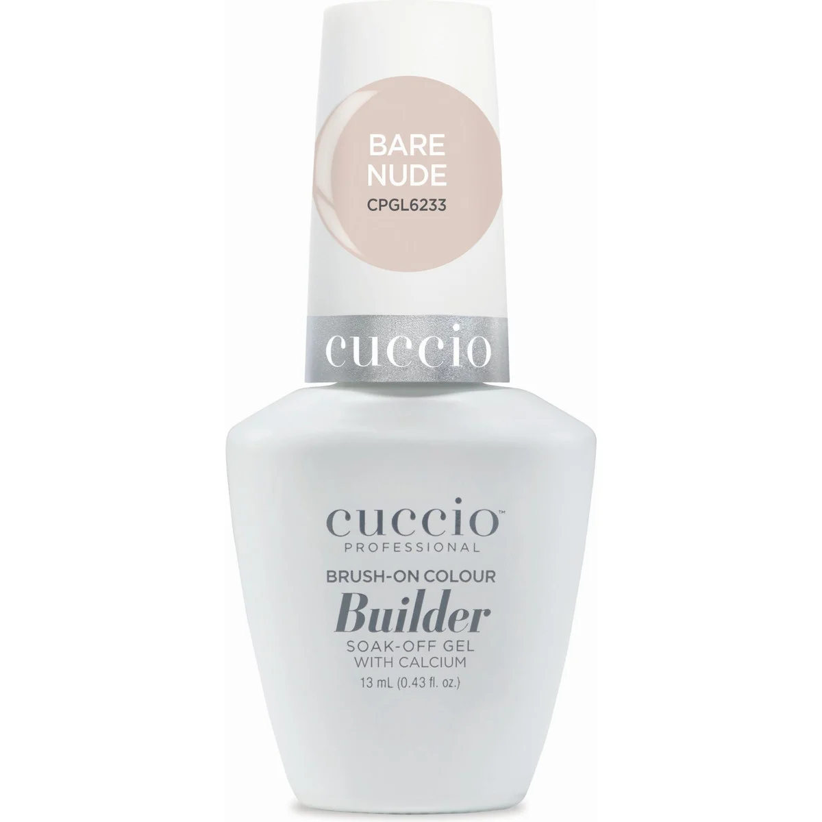 CUCCIO BRUSH-ON COLOUR BUILDER BARE NUDE 13ML