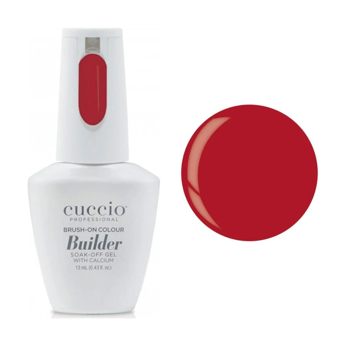 CUCCIO BRUSH-ON COLOUR BUILDER SCARLETT 13ML