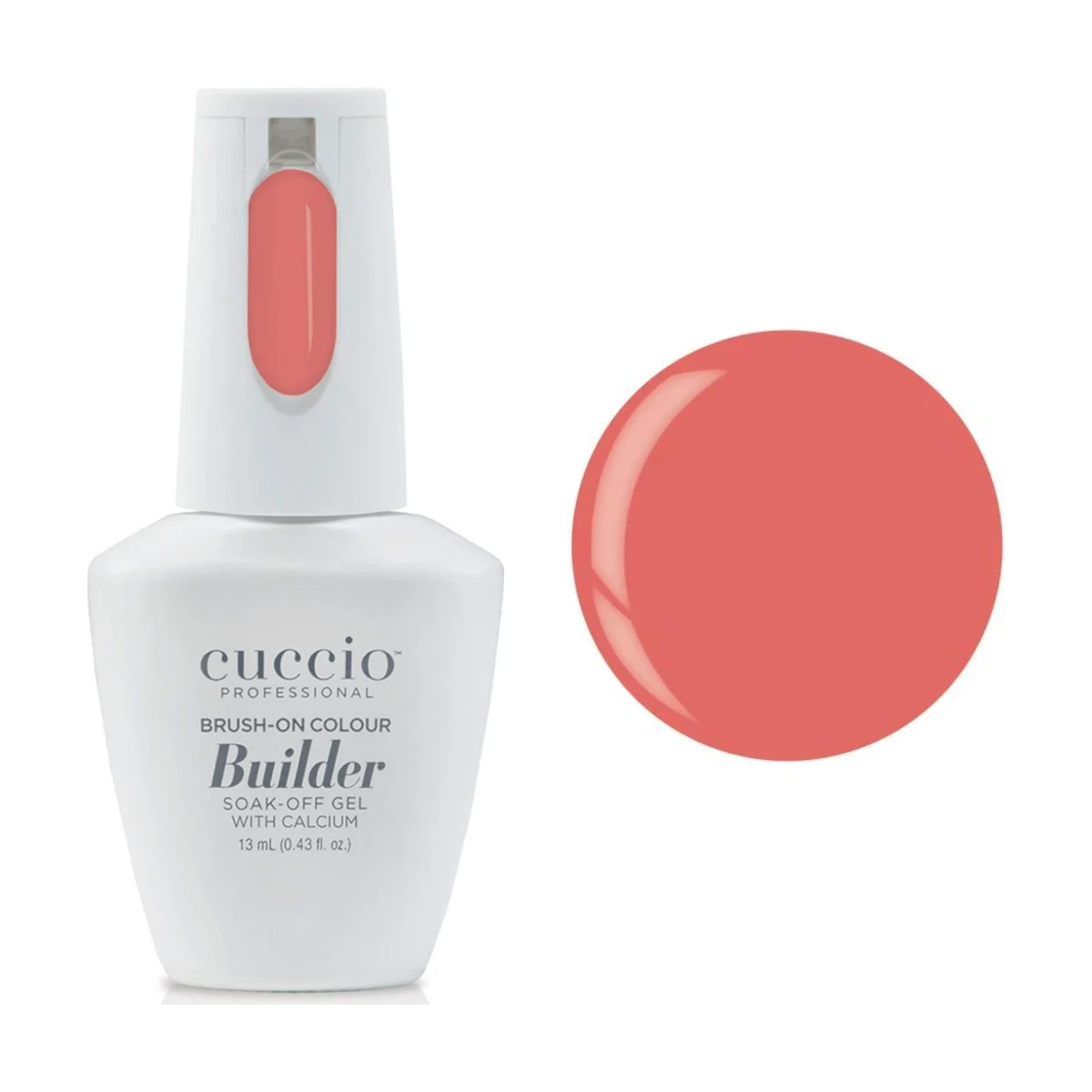 CUCCIO BRUSH-ON COLOUR BUILDER FLAMINGO 13ML