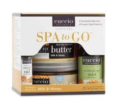 CUCCIO KIT SPA TO GO MILK & HONEY