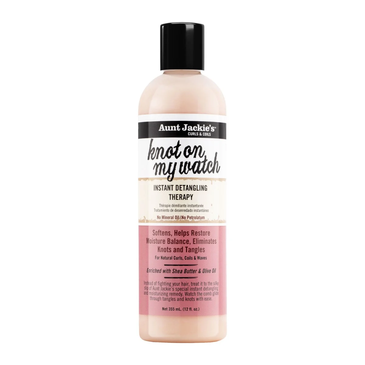 AUNT JACKIE KNOT ON MY WATCH LEAVE IN DETANGLER 12OZ