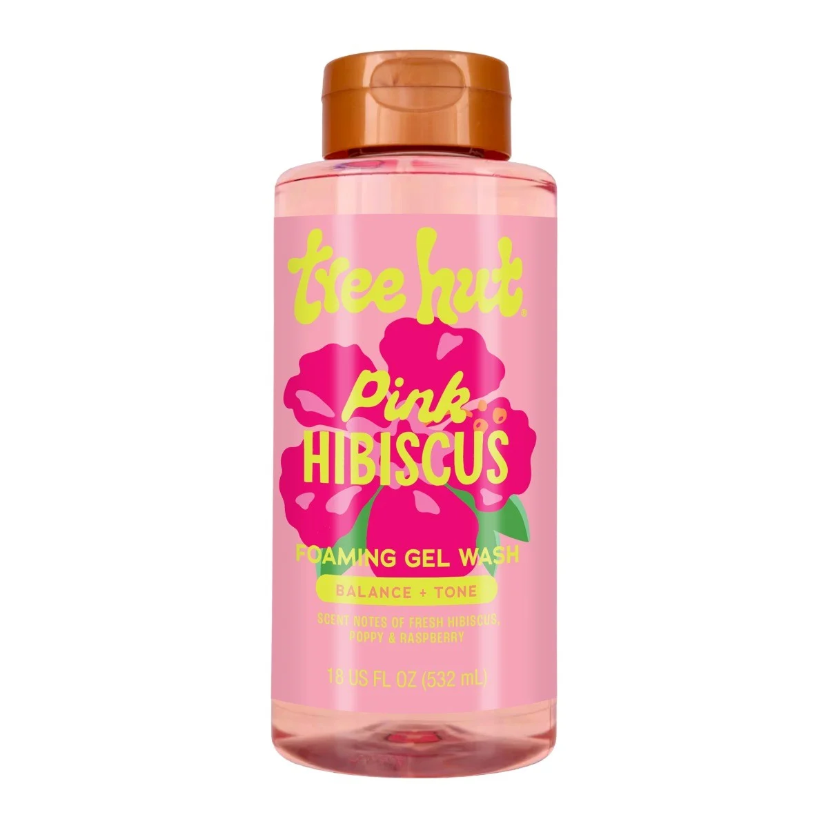 TREE HUT BODY WASH PINK HIBISCUS 18OZ