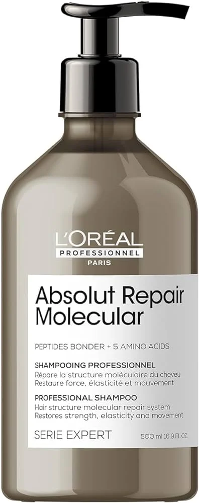 LOREAL ABSOLUT REPAIR MOLECULAR SHAMPOO 500ML