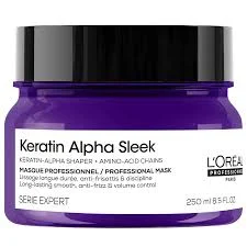 LOREAL KERATIN ALPHA SLEEK MASK 250ML