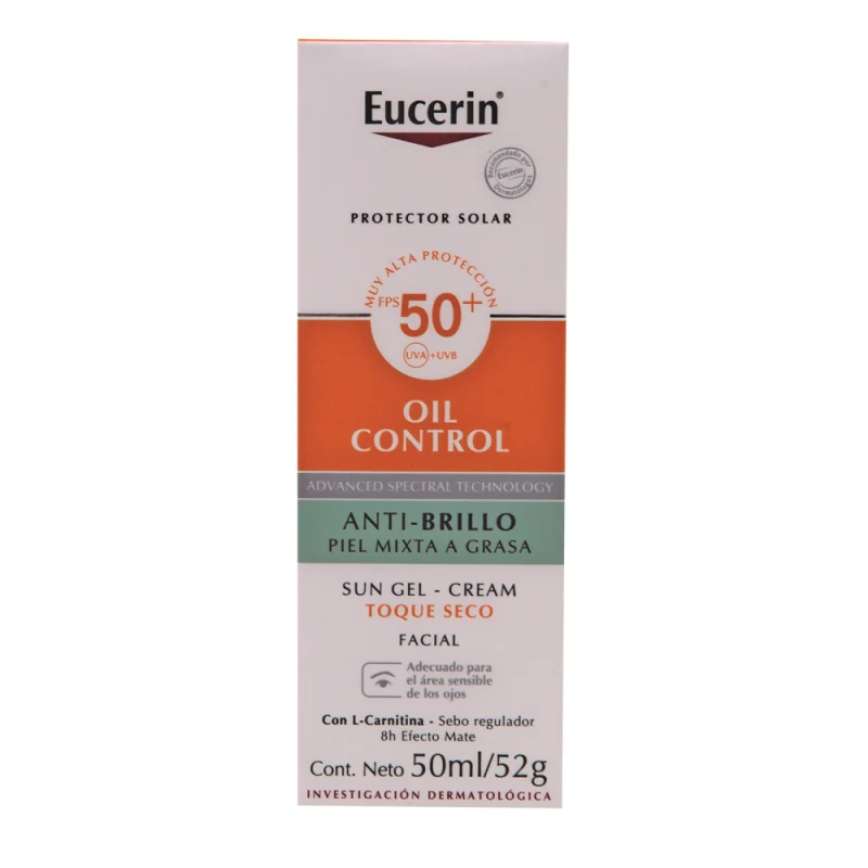EUCERIN SUN OIL CONTROL GEL CREMA TOQUE SECO 50ML