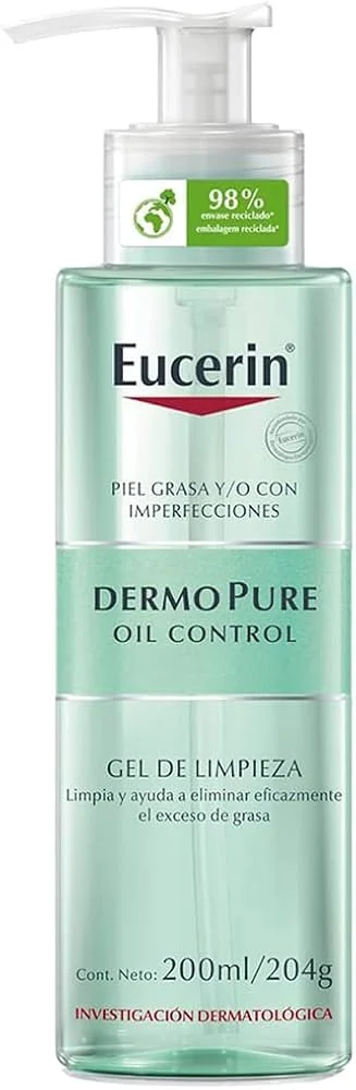 EUCERIN DERMOPURE GEL LIMPIADOR OIL CONTROL 200ML
