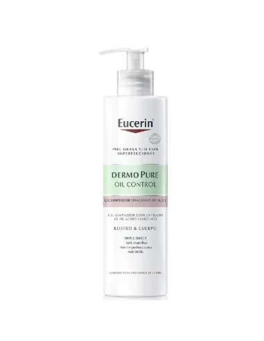 EUCERIN DERMOPURE GEL LIMPIADOR CONCENTRADO 400ML
