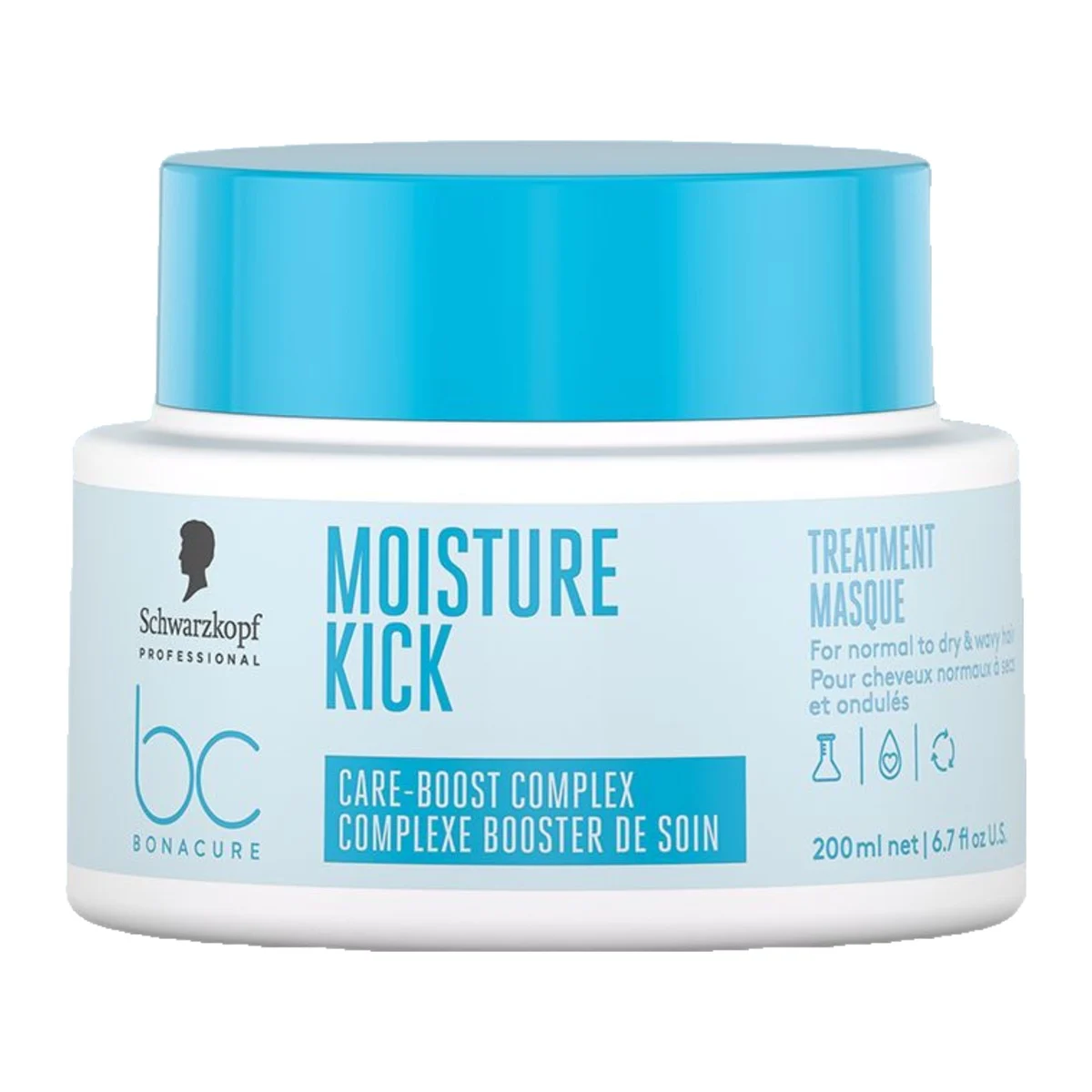 SCHWARZKOPF BONACURE MOISTURE KICK TREATMENT 200ML
