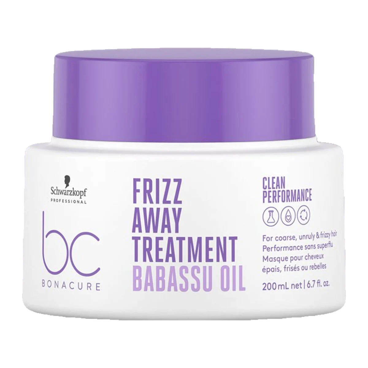SCHWARZKOPF BONACURE FRIZZ AWAY TREATMENT 200ML