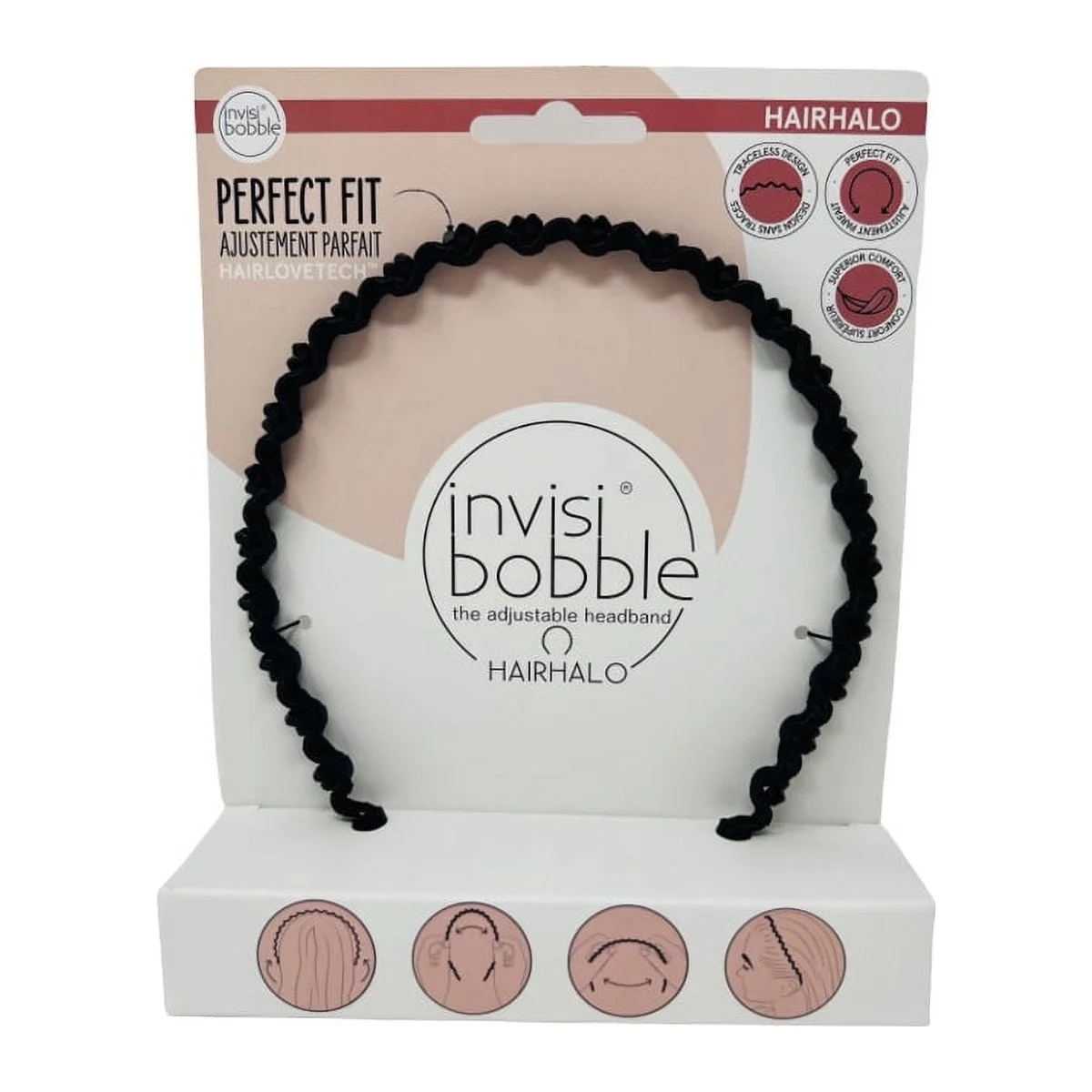 INVISIBOBBLE HAIRHALO CINTILLO BLACK