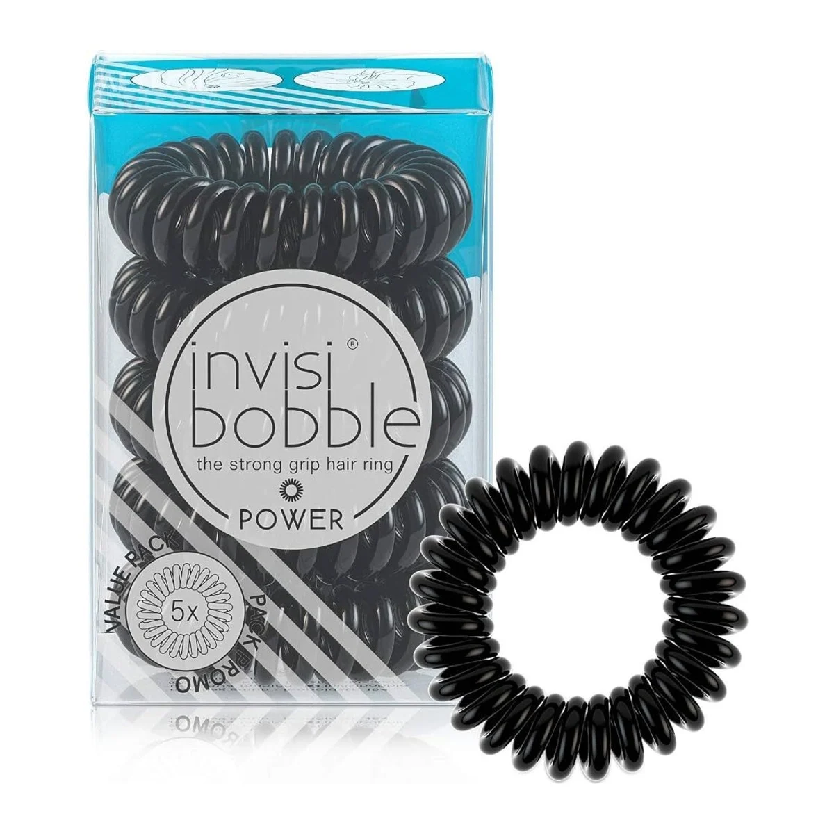 INVISIBOBBLE 8PCS BLACK METAL (EX) (copia)