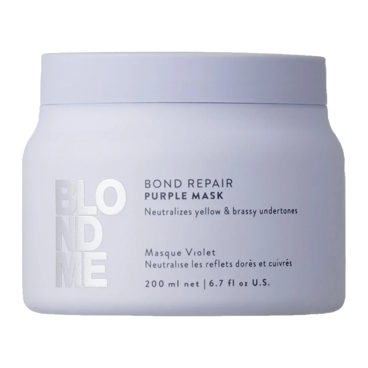 SCHWARZKOPF BLONDME BONDR PURPLE MASK 500ML