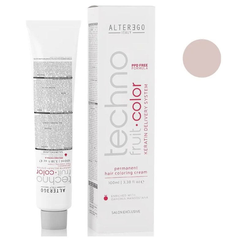 ALTEREGO TECHNOFRUIT COLOR 10/2 RUBIO PLATINOIRISADO