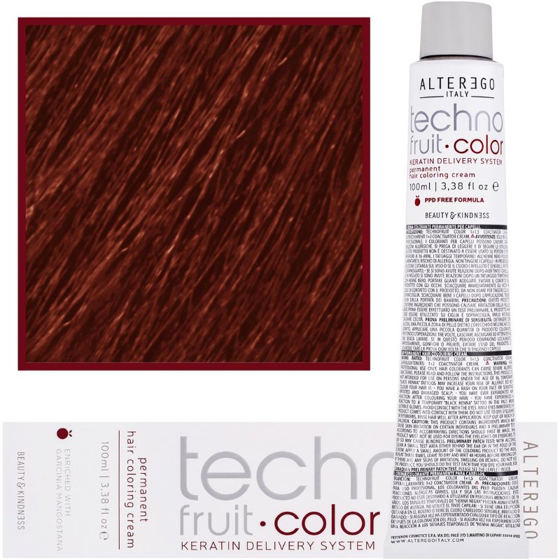 ALTEREGO TECHNOFRUIT COLOR 7/44 RUBIO COBRE INT. 100ML