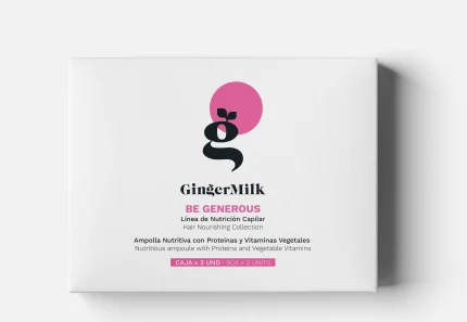 GINGER MILK AMPOLLAS NUTRICION BE GENEROUS PACK 3 UND