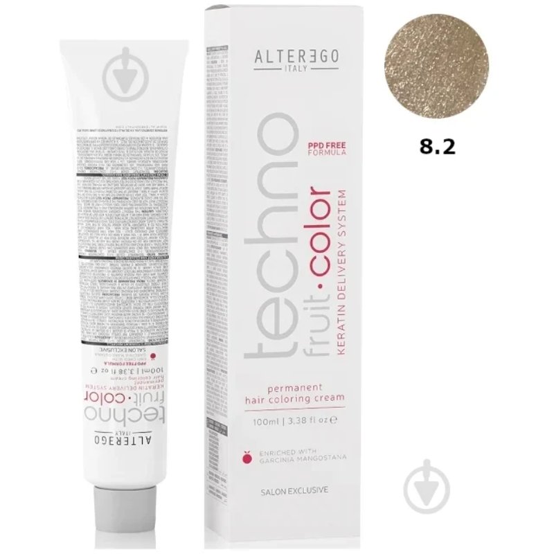 ALTEREGO TECHNOFRUIT COLOR 8/2 RUBIO CLAROIRISADO 100