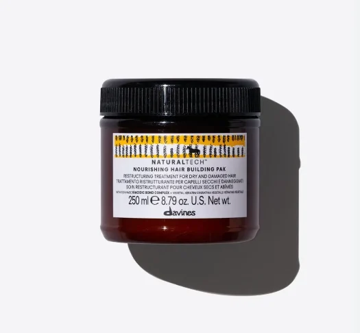 DAVINES NATURAL TECH NOURISHING HAIR BUILDING PAK 250ML