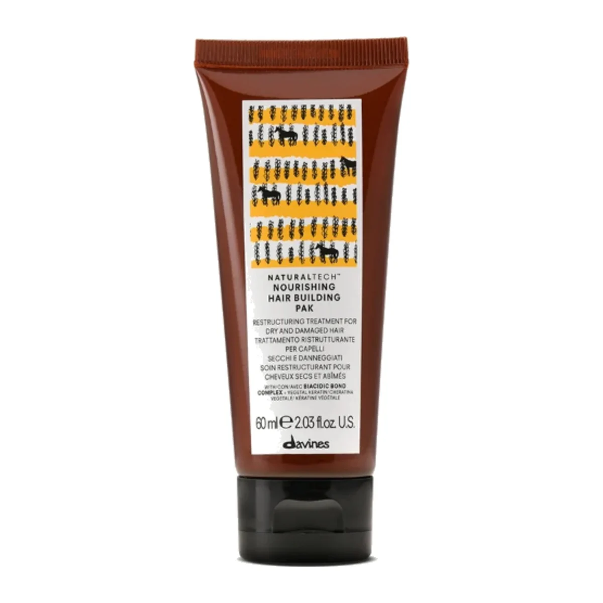 DAVINES MINI NOURISHING HAIR BUILDING PAK 60ML