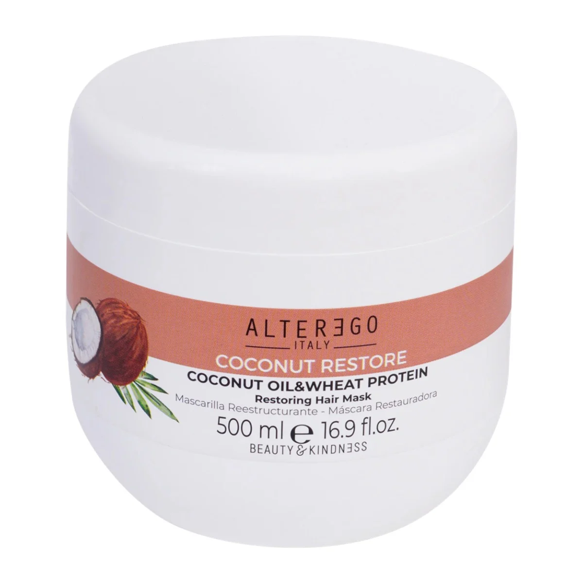 ALTEREGO BASIC MASCARILLA REGENERADORA DE COCO 500ML