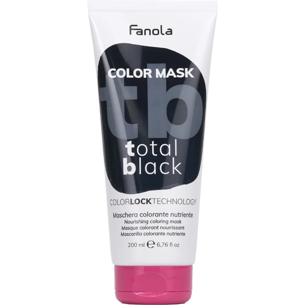 FANOLA COLOR MASK TOTAL BLACK 200ML