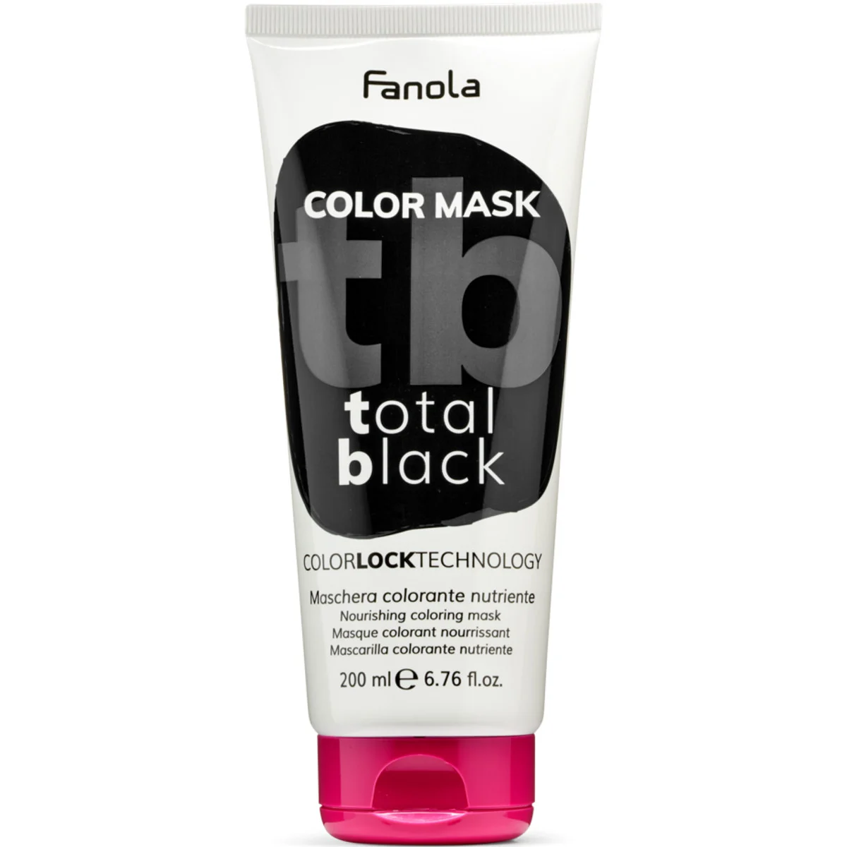 FANOLA COLOR MASK TOTAL BLACK 30ML