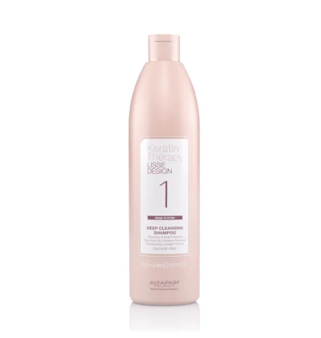 ALFAPARF LISSE DEEP CLEANSING SHAMPOO 500ML