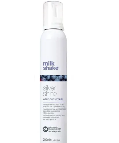 MILK SHAKE WHIPPED CREAM SILVER SHINE 200ML