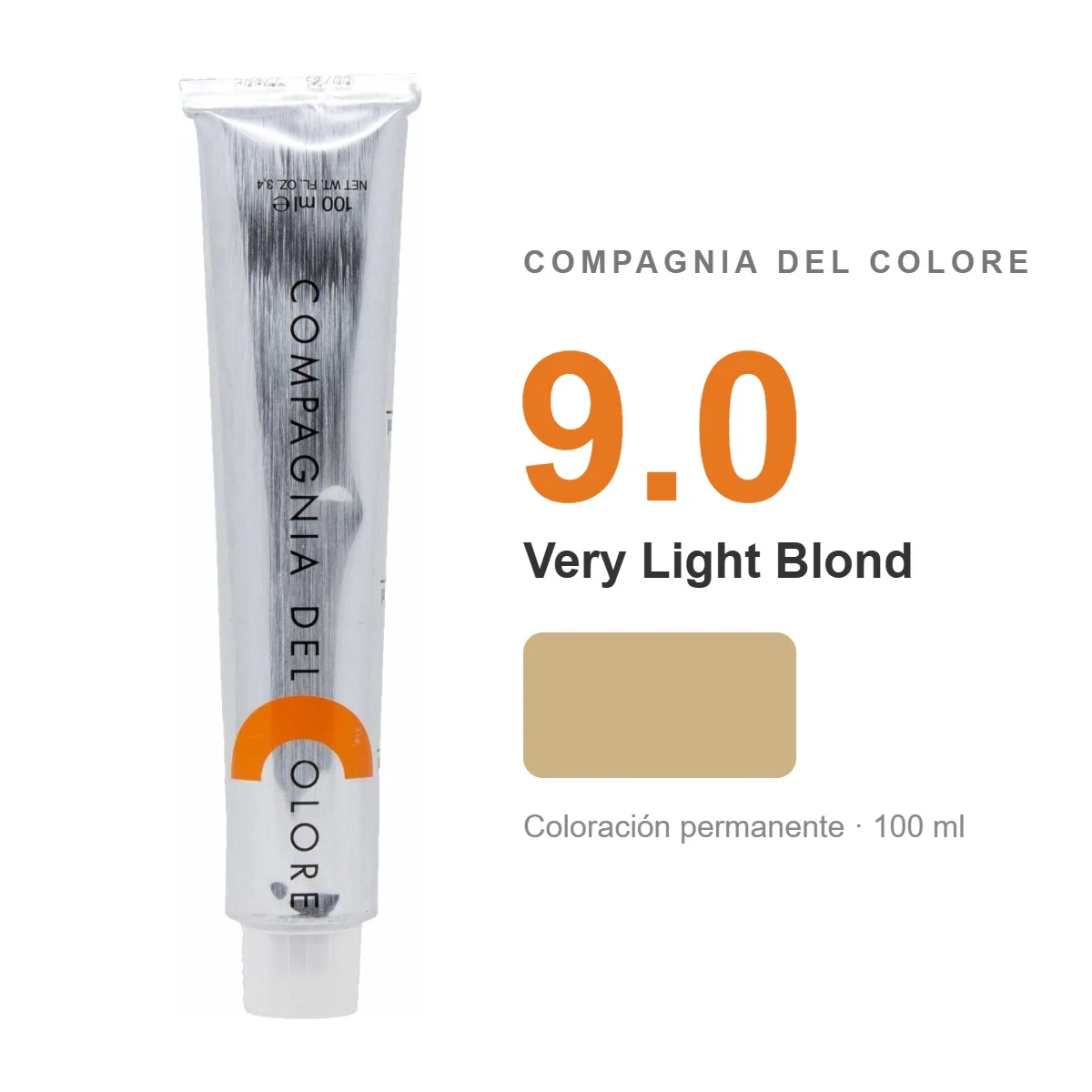 COMPAGNIA DEL COLORE VERY LIGHT BLOND 9.0