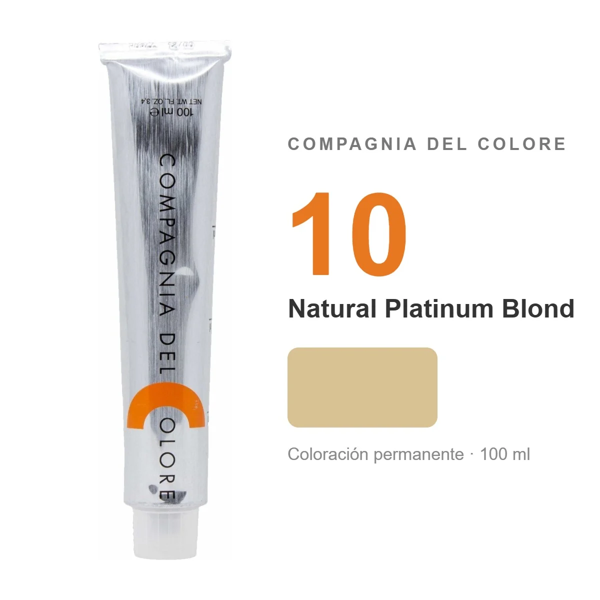 COMPAGNIA DEL COLORE NATURAL PLATINUM BLOND 10