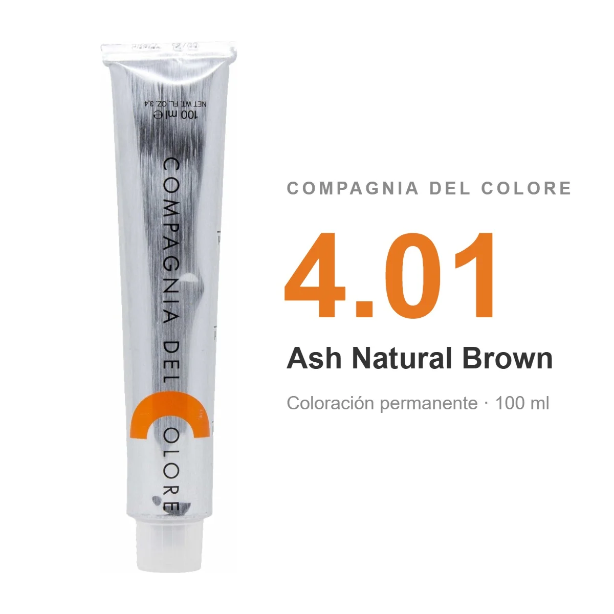 COMPAGNIA DEL COLORE ASH NATURAL BROWN 4.01