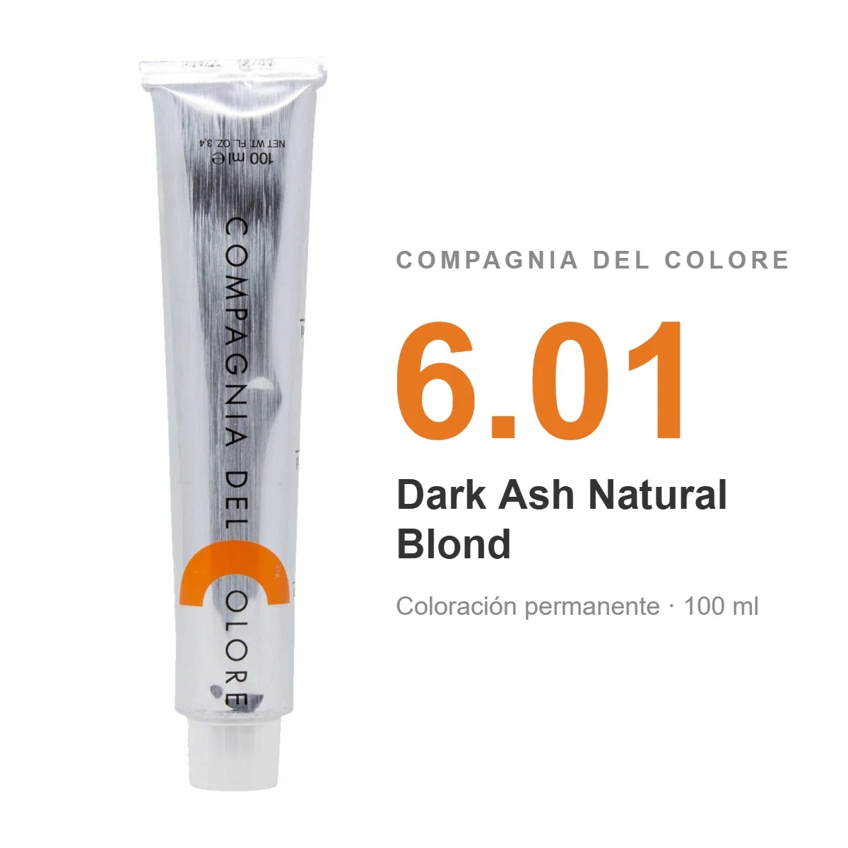COMPAGNIA DEL COLORE DARK ASH NATURAL BLOND 6.01