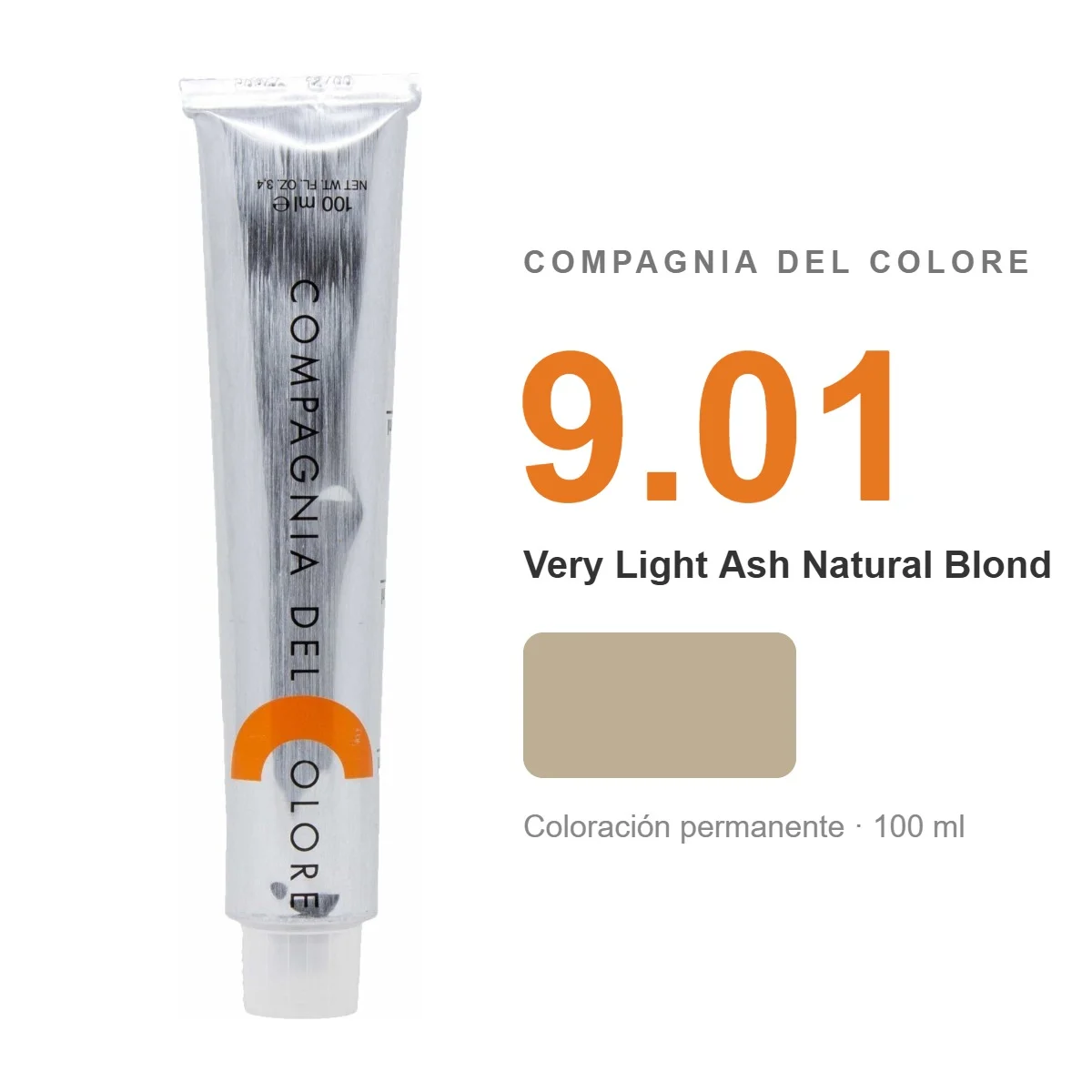 COMPAGNIA DEL COLORE VERY LIGHT ASH NATURAL BLOND 9.01
