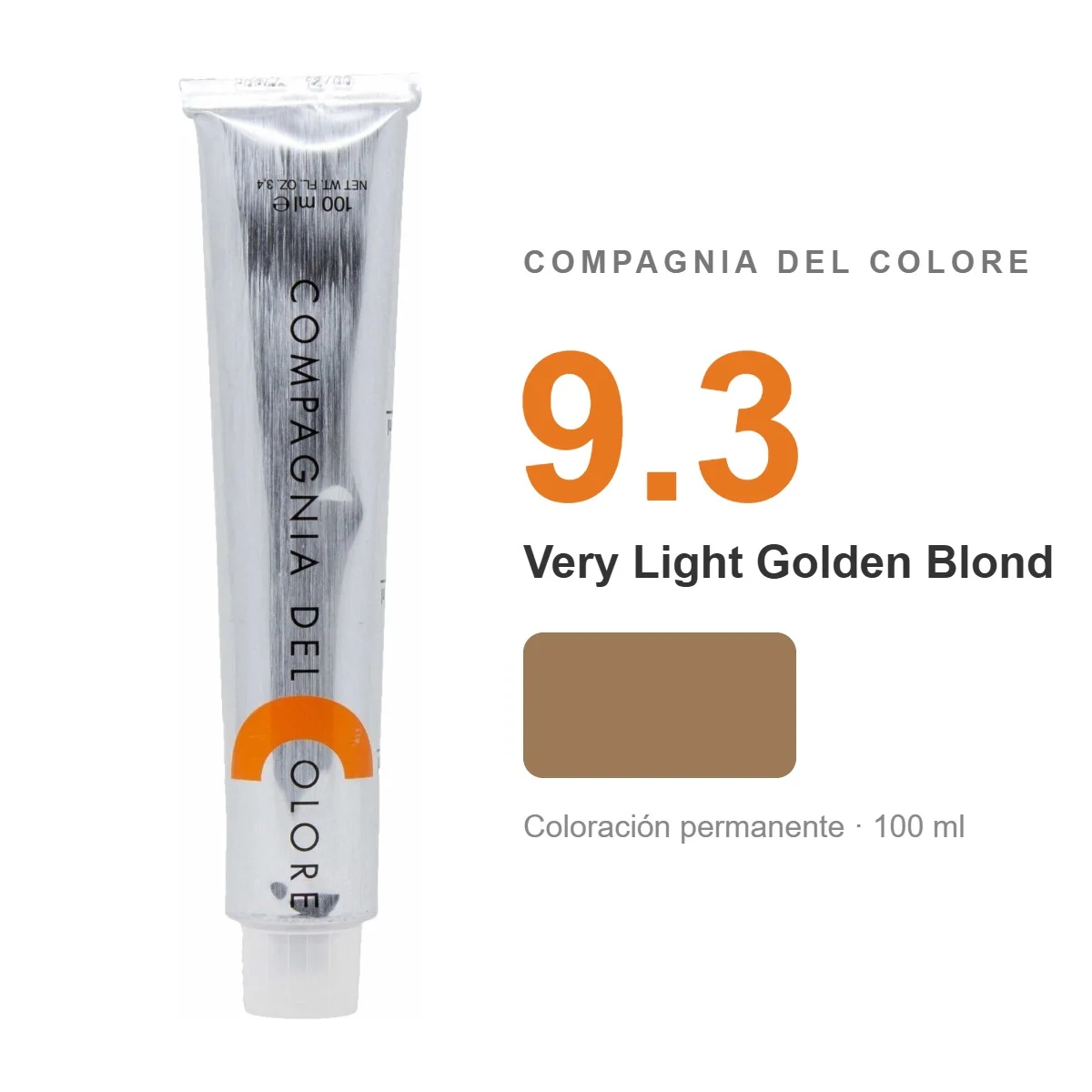 COMPAGNIA DEL COLORE VERY LIGHT GOLDEN BLOND 9.3