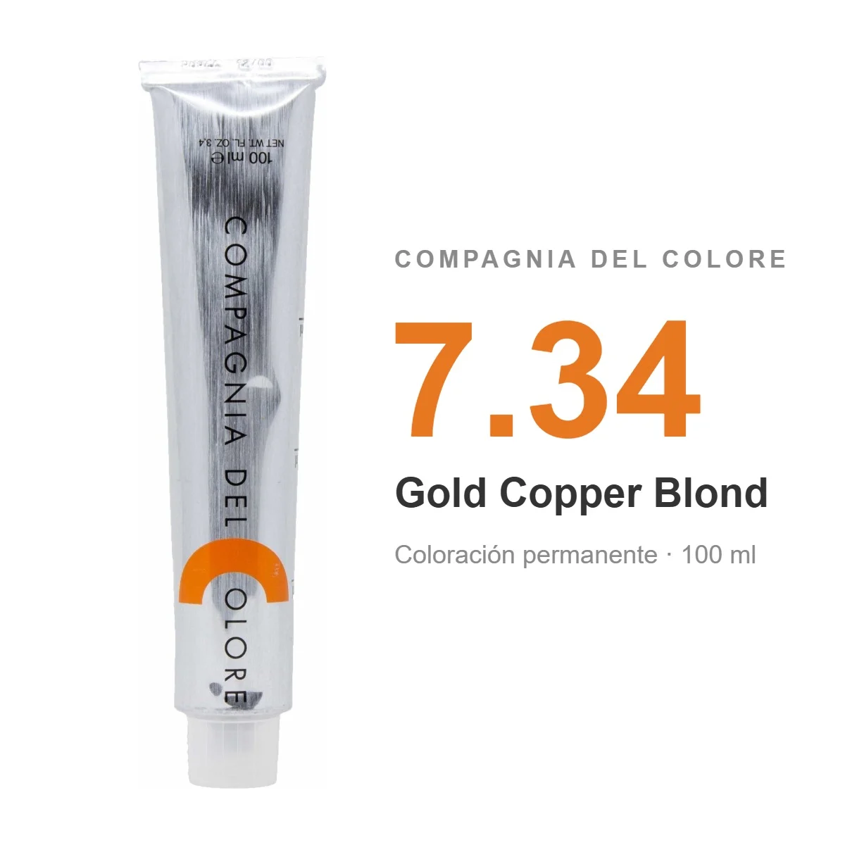 COMPAGNIA DEL COLORE GOLD COPPER BLOND 7.34