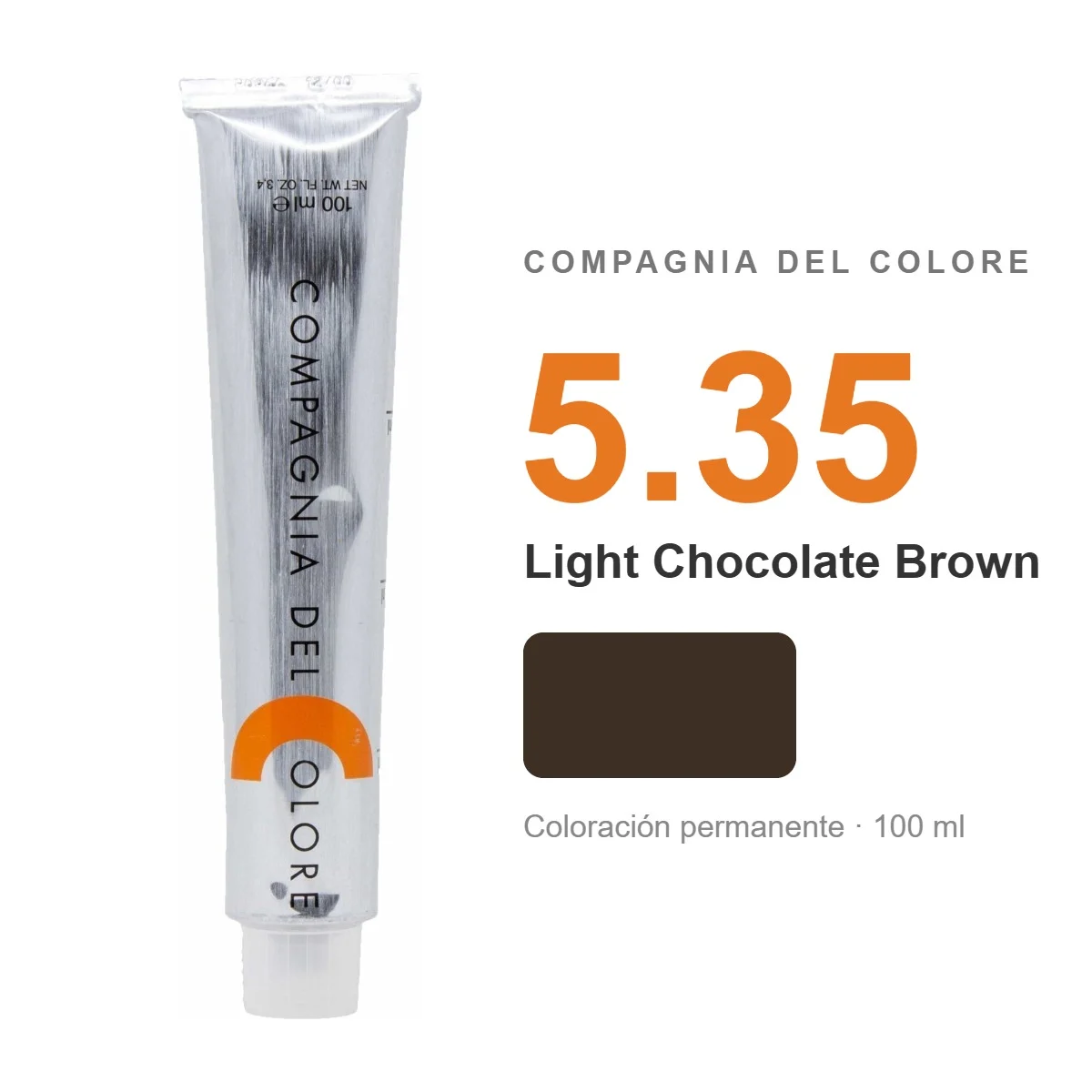 COMPAGNIA DEL COLORE LIGHT CHOCOLATE BROWN 5.35