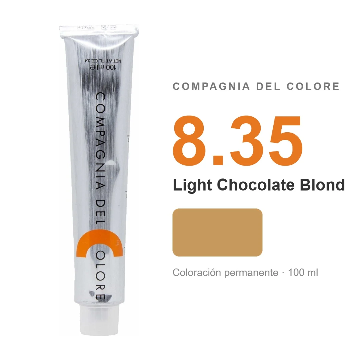COMPAGNIA DEL COLORE LIGHT CHOCOLATE BLOND 8.35