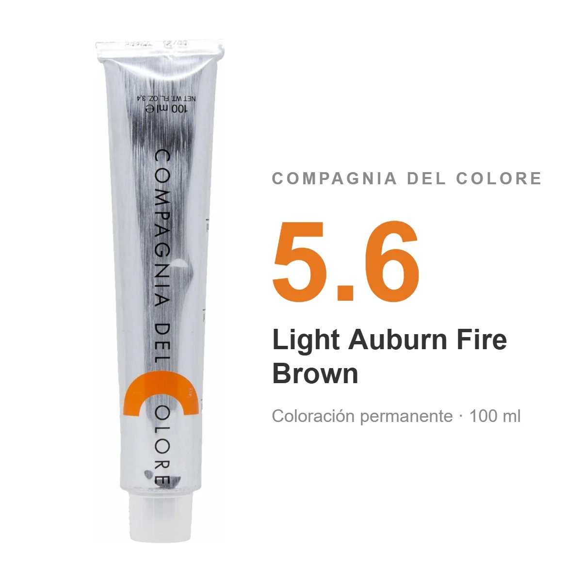 COMPAGNIA DEL COLORE LIGHT AUBURN FIRE BROWN 5.6
