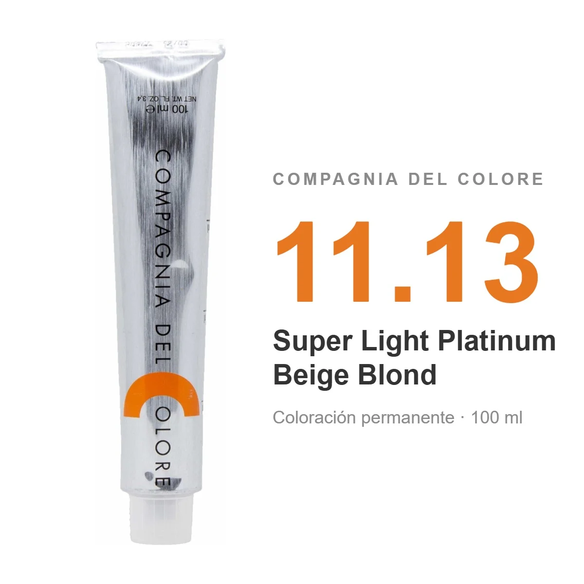 COMPAGNIA DEL COLORE SUPER LIGHT PLATINUM BEIGE BLOND 11.13