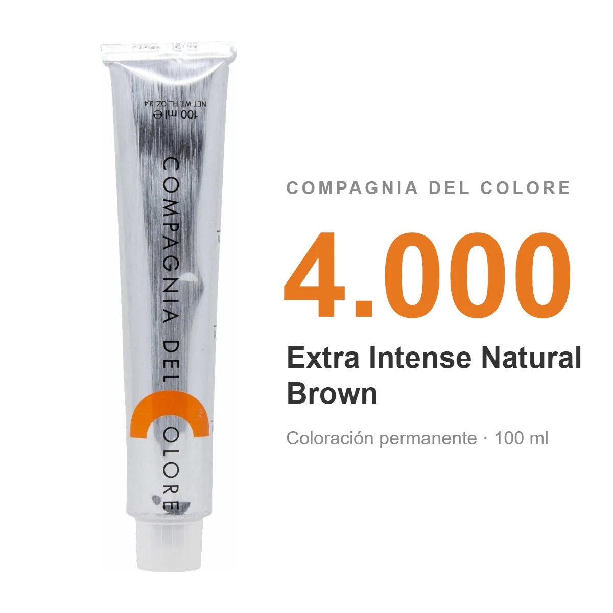 COMPAGNIA DEL COLORE EXTRA INTENSE NATURAL BROWN 4.000