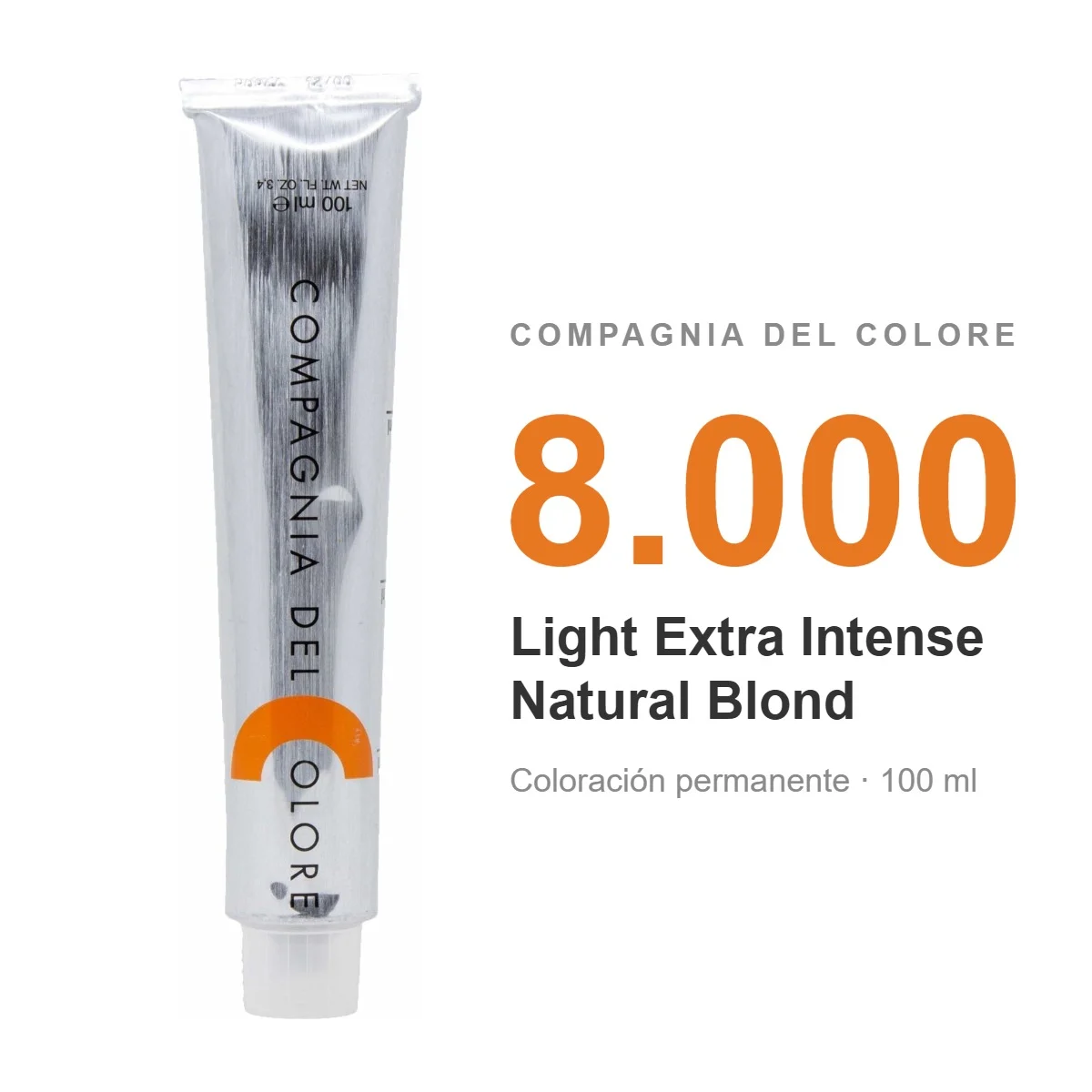COMPAGNIA DEL COLORE LIGHT EXTRA INTENSE NATURAL BLOND 8.000