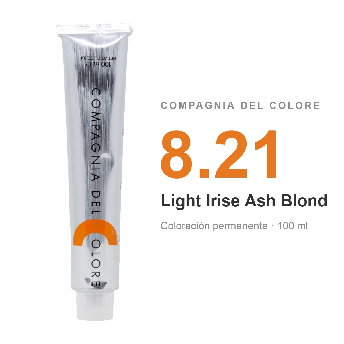 COMPAGNIA DEL COLORE LIGHT IRISE ASH BLOND 8.21