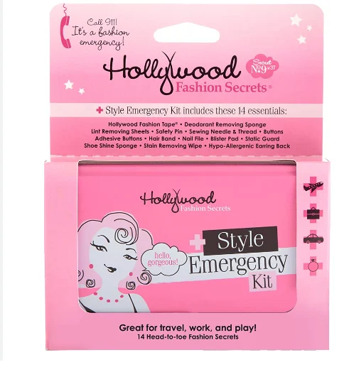 HOLLYWOOD FASHION SECRETS STYLE EMERGENCY KIT (14 PIEZAS)