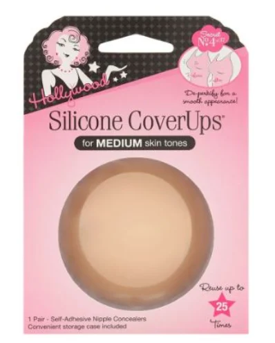 HFS SILICONE COVERUPS SIZE 1 MEDIUM (1 PAR, REUSABLE)