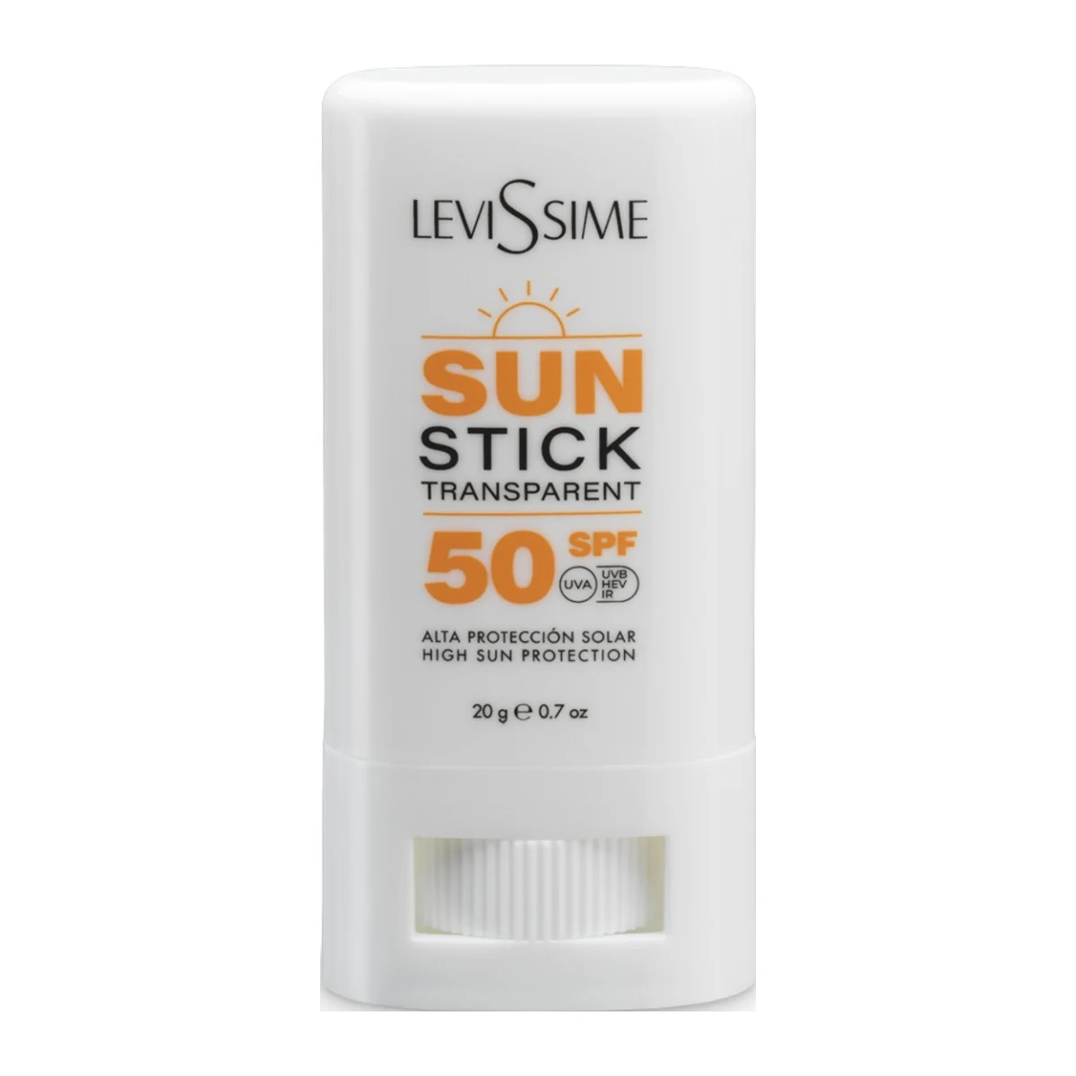 LEVISSIME SUN STICK TRANSPARENT SPF50+ 20G