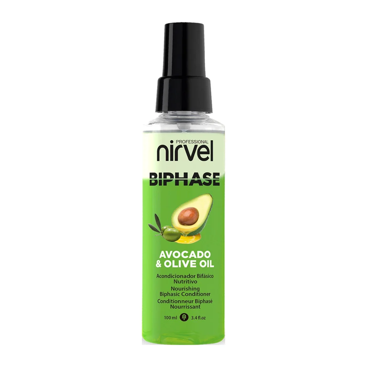 NIRVEL BIPHASE AVOCADO / OLIVE OIL 200ML