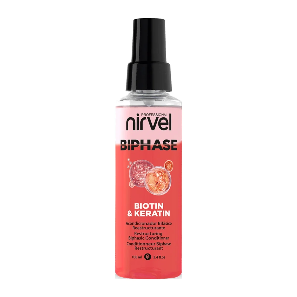 NIRVEL BIPHASE BIOTIN / KERATIN SPRAY 100ML