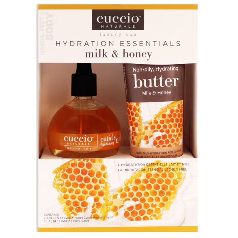 CUCCIO KIT MANICURE ESSENTIALS MILK & HONEY