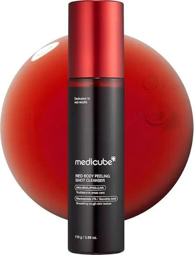 (SB) MEDICUBE RED ACNE BODY PEELING SHOT 110ML