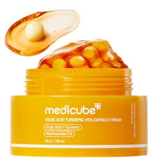 MEDICUBE KOJIC ACID TURMERIC VITA CAPSULE CREAM 55G