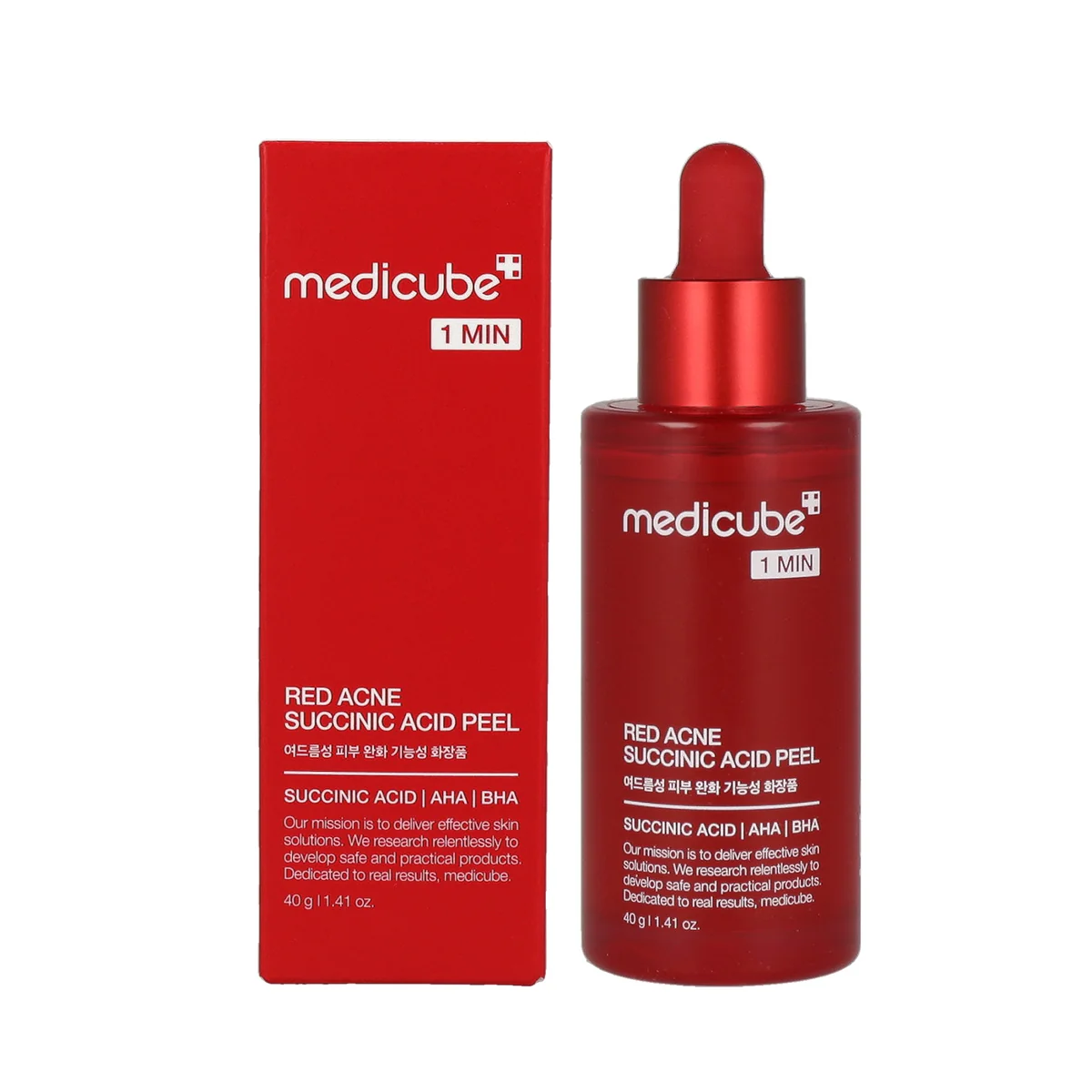 (SB) MEDICUBE RED ACNE SUCCINIC ACID PEEL 40G